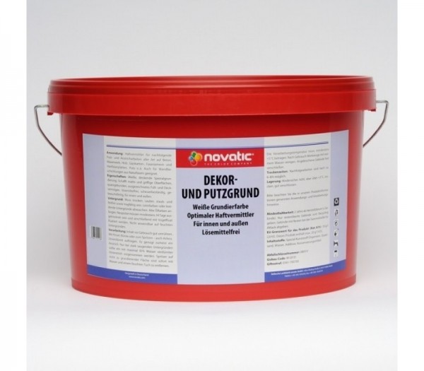 Novatic Putzgrund 5 ltr. weiß, matt